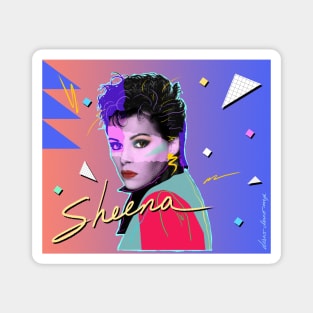 SHEENA EASTON 80S RETRO STYLE Magnet