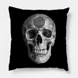 Skull Spiral Pillow