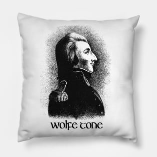 Theobald Wolfe Tone / Irish Rebel Design Pillow