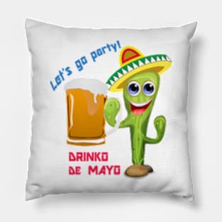 Drinko De Mayo Pillow