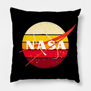 Retro Nasa logo Pillow