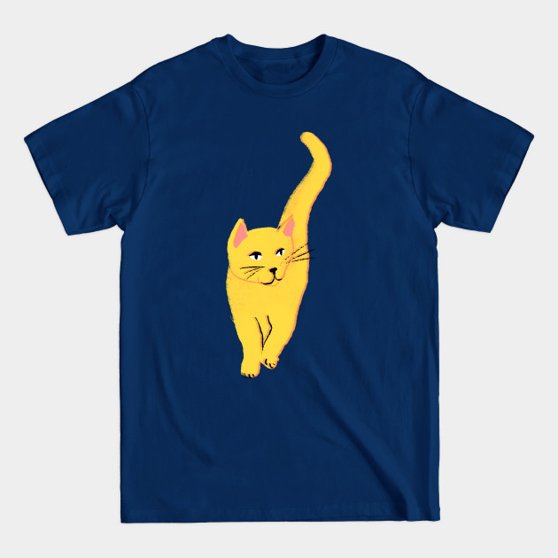Disover Slinky Cat - Cat - T-Shirt