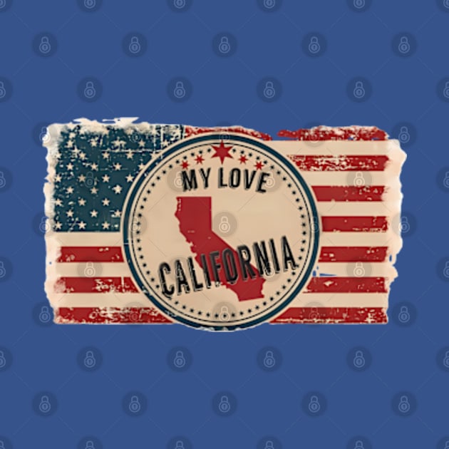 California State Flag by Rogue Clone