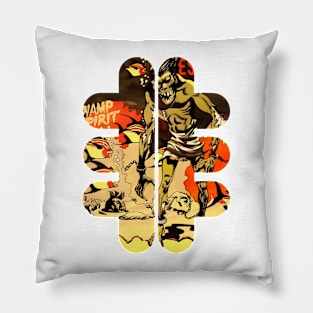 Popart Old Scifi Vintage Comic Funny Retro Fantasy Pillow