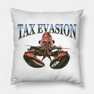 Tax Evasion Lobster Pillow