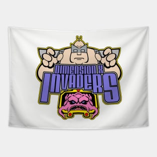 Dimension X Invaders Tapestry