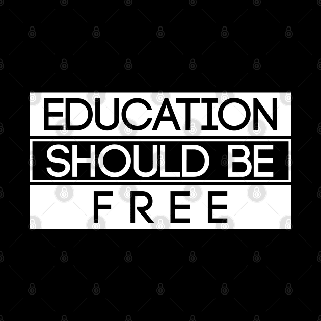 Education should be free by Carlo Betanzos