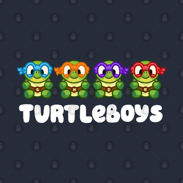 Turtleboys by CamelCactusCreations