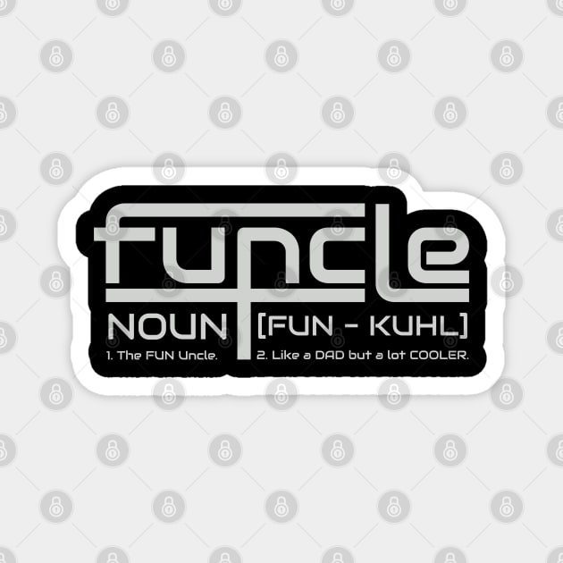 Kenarc - Funcle 3 Magnet by Kenarc