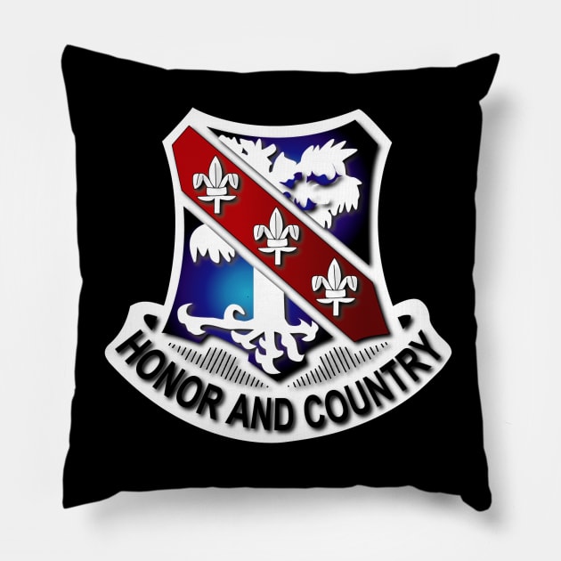 1st Battalion, 327 Infantry (Airmobile Infantry) without TEXT Pillow by twix123844