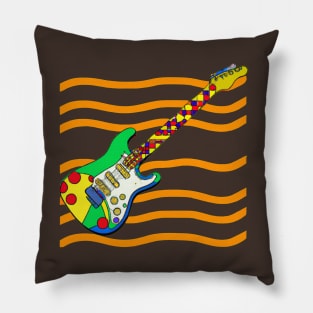 Guitarist - Guitar Artwork Pillow