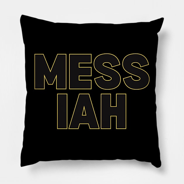 MESSIAH Pillow by baseCompass