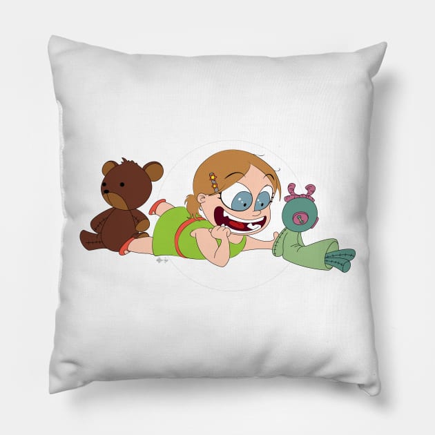 My Doll! Pillow by Joshessel