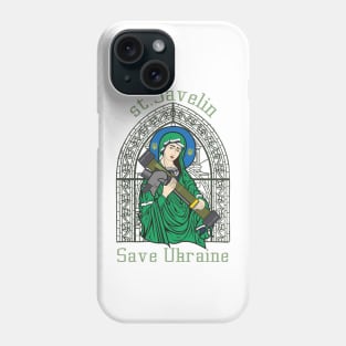 Saint Javelin protect Ukraine Phone Case