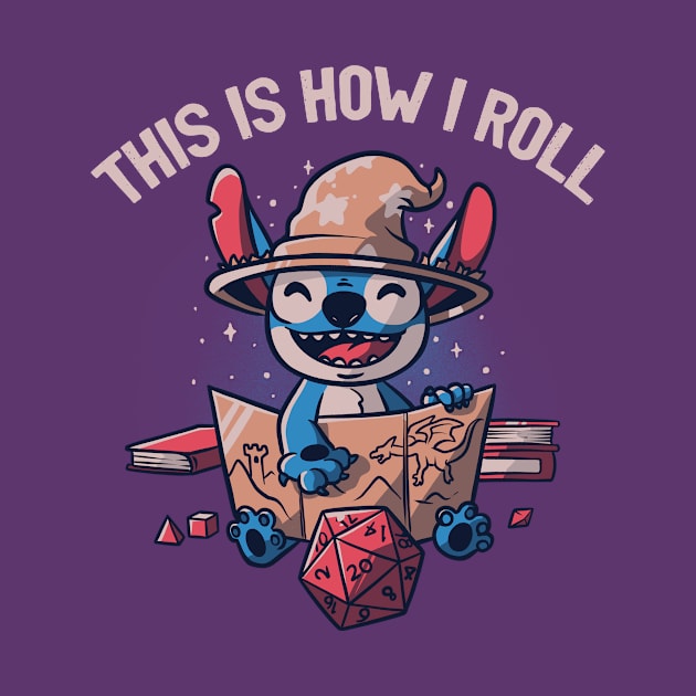 This is How I Roll Cute Experiment Nerd Gift by koalastudio