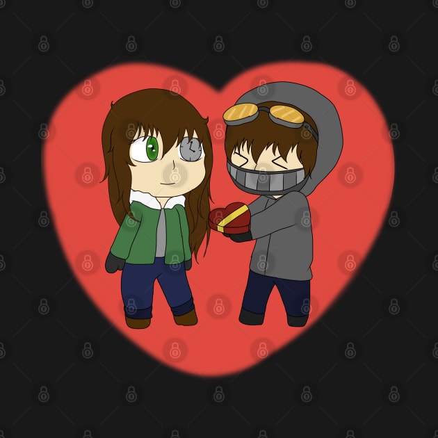 creepypasta ticci toby and clockwork by LillyTheChibi