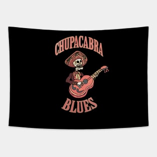 Chupacabra Blues Vintage Tapestry