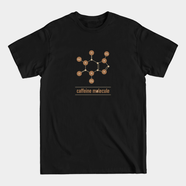 Caffeine molecule - Caffeine - T-Shirt Caffeine molecule - Caffeine - T-Shirt