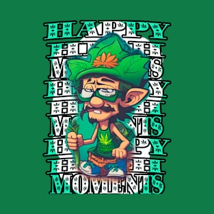 Crazy Stoner Boy #5 – HAPPY HIGH MOMENTS T-Shirt