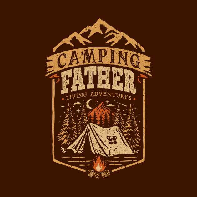 Camping Father by Olipop