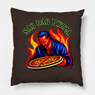 Sad Dad Pizza Pillow