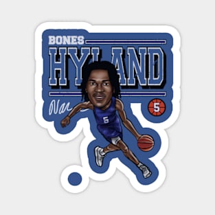 Bones Hyland Los Angeles C Cartoon Magnet