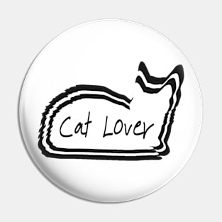 Cat Lover Pin