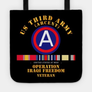 3rd US Army - Iraq Freedom Vet w Svc Tote