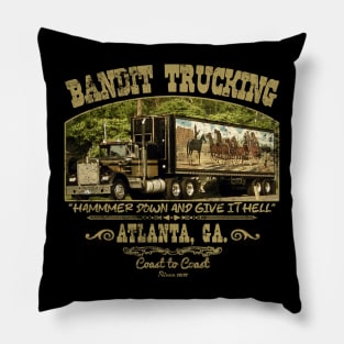 Bandit Trucking 1977 Pillow