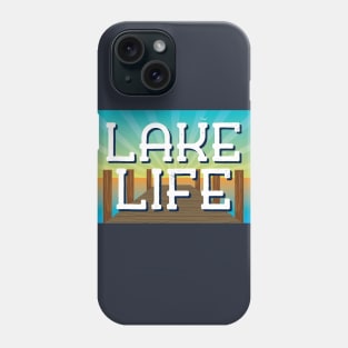 Lake Life Sunset Phone Case