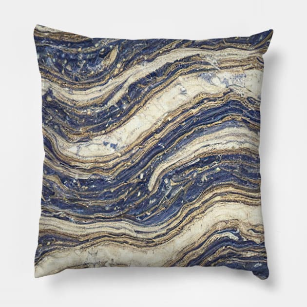 Natural polished marble and granite Pillow by Alekxemko