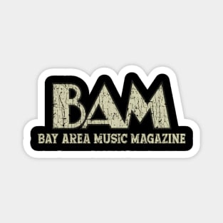 Bay Area Music Magazine – BAM Logo 1976 Magnet