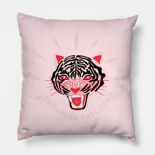 Feminist Killjoy Pillow by anneamanda