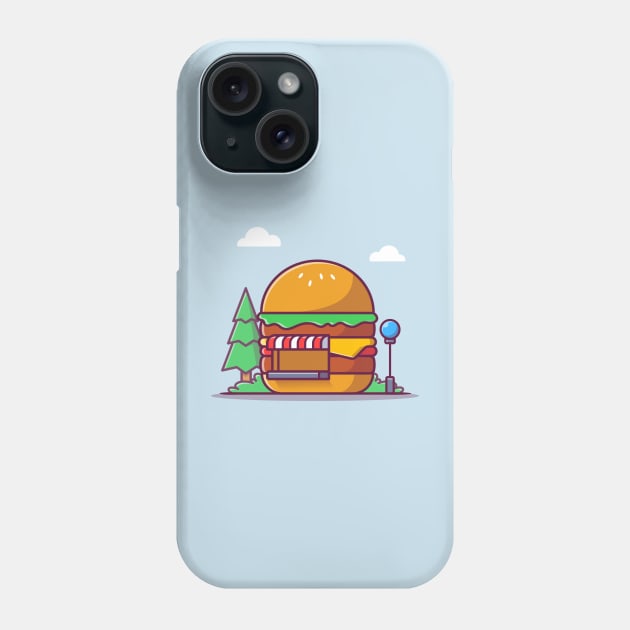 Burger Shop Phone Case by Catalyst Labs