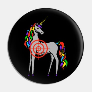 Unicorn Installing Muscles Please Wait TShirt Pin