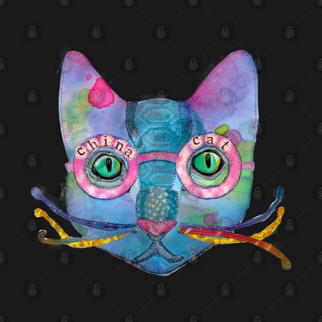 China Cat by karenpaytonart