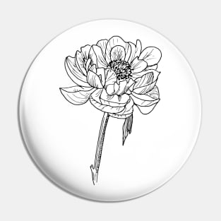 Peony Pin