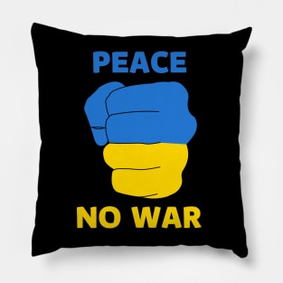 Ukraine Peace no war Pillow