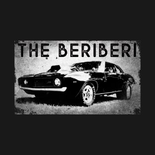 The BERiBERi Hot Rod (white background) T-Shirt