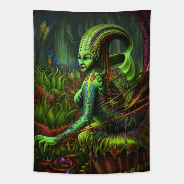 Sarracenia Tapestry by Digitalhadz