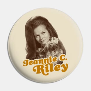 Jeannie C. Riley ))(( Harper Valley PTA Country Fan Pin