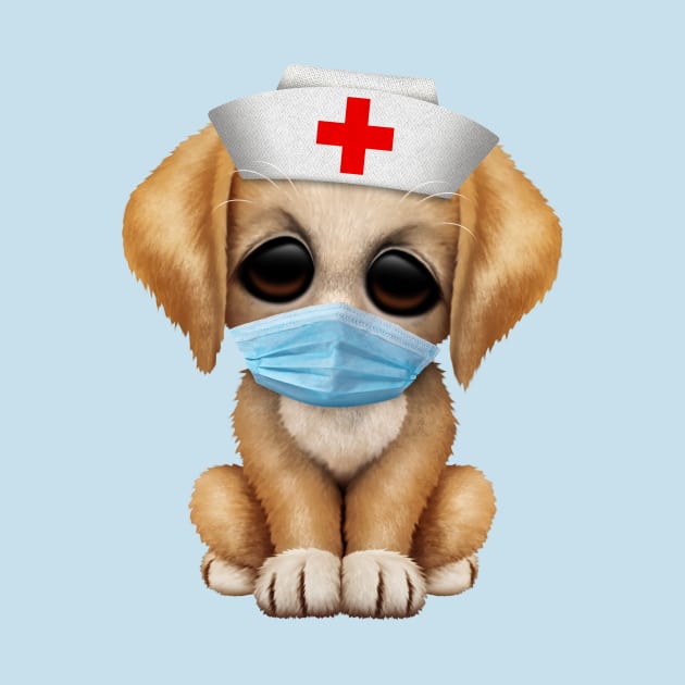 Cute Puppy Baby Nurse by jeffbartels