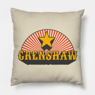 Los Angeles Crenshaw - Crenshaw LA - L.A. Crenshaw Logo - la crenshaw style Pillow