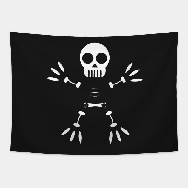 king of bones Tapestry by partjay