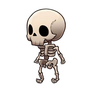 Skeletoon Chibi - Made by AI T-Shirt