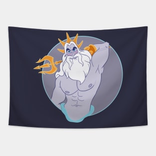 Fish King Tapestry