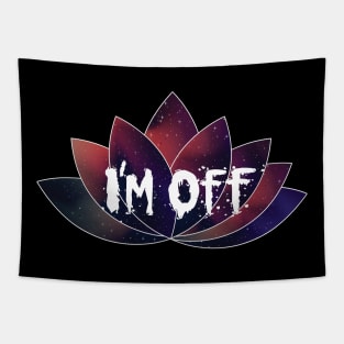 Yoga-meditation- Im Off Tapestry