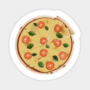 Pizza Margherita Magnet