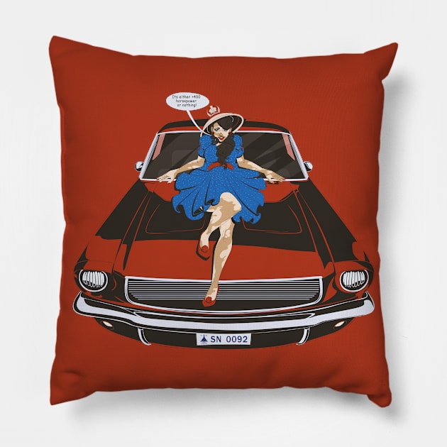 Sotho-Girl Pillow by Art_Nkumelenis