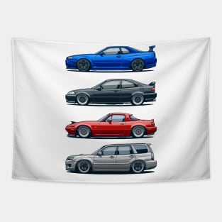 JDM legends Tapestry